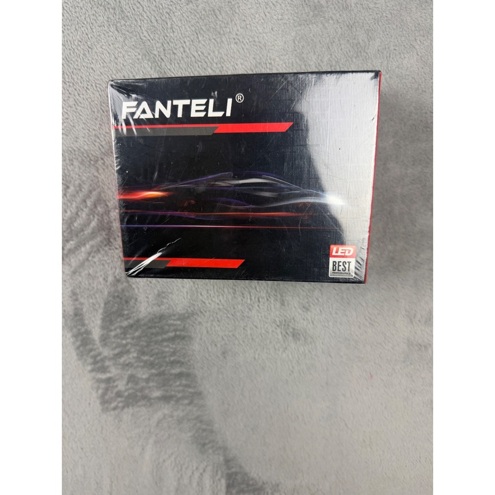 Fanteli LED Headlight Bulbs 9012 HIR2 Cool White 6500K S5-9012 Pack of 2 New